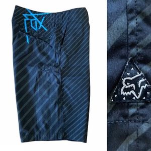Fox Racing NWOT Striped Shorts size 33